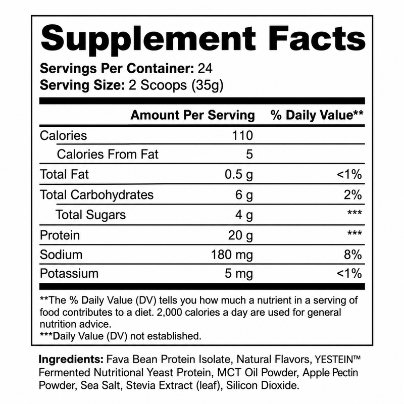 Vanilla Ritual — Plant Protein Isolate
